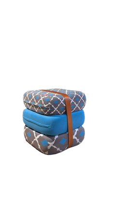 Pouf Fatboy Babuschka motifs géométriques - 3-4