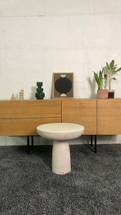 Table basse ovale béton Mogg - Olo Concrete