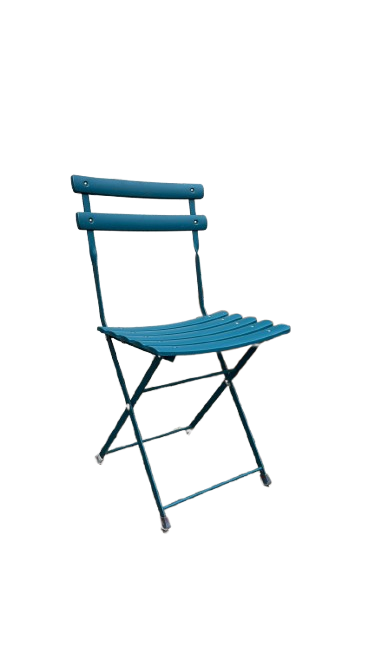 Chaise d'extérieur en métal