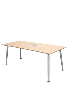 Table de réunion 195x110 Chêne clair