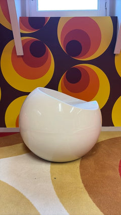 Tabouret Karen en Plastique Blanc - 3-4