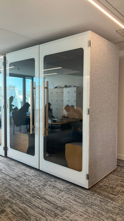 Cabine acoustique Duo - face