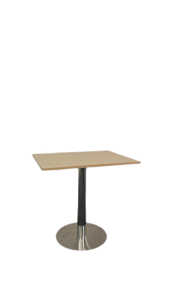 Table de cafétéria rectangulaire 80x60cm - 3-4