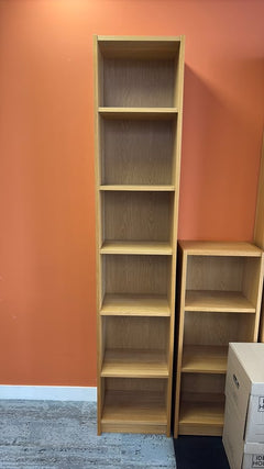 Bibliothèque en bois - face