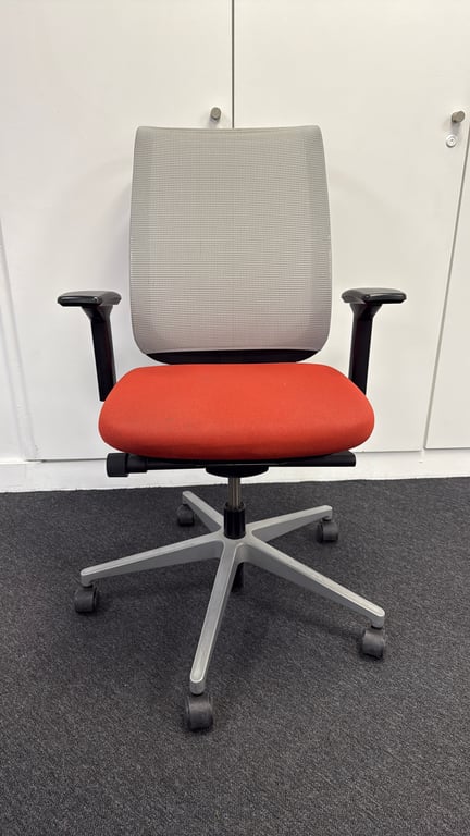 Fauteuil de bureau Steelcase Reply Air Rouge - 3-4