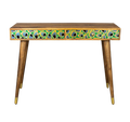 Table basse rectangulaire Dutch Bone Meena en bois