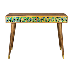 Table basse rectangulaire Dutch Bone Meena en bois