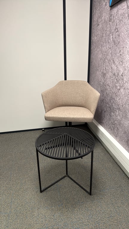 Chaise de réunion Crassevig Crème - 3-4