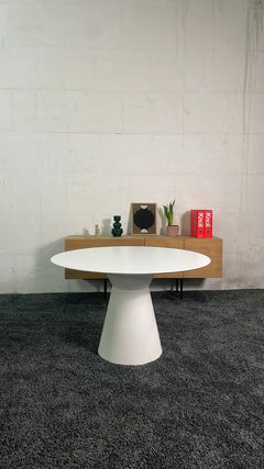 Table de cafétéria ronde Inclass Essens - face