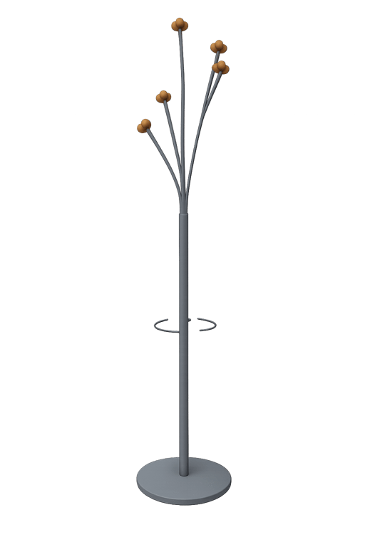 Porte-manteaux Alba métal et bois