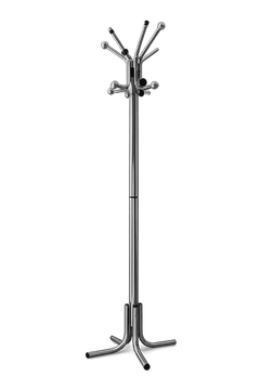 Porte-manteaux métallique chromé