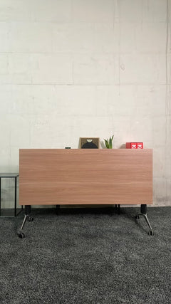 Table rectangulaire 160x67 Actiu - Rabattable - face