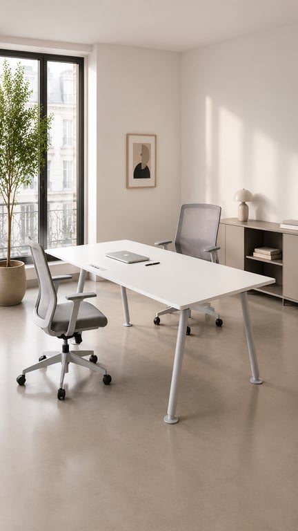 Bureau droit 140x78 Herman Miller - 140