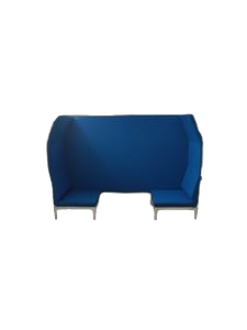 Canapé acoustique 2 places avec strapontin