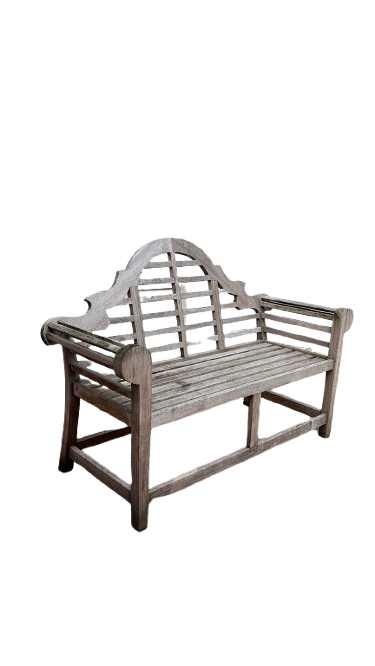 Banc en Bois Gris Clair
