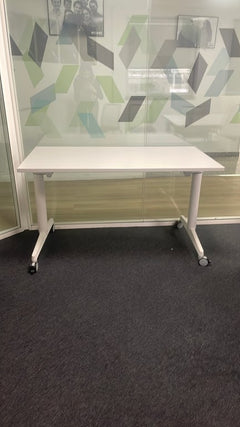 Table polyvalente 130x65 Gris clair - 3-4