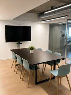 Table de réunion 220x125 Chêne foncé