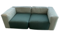 Canapé modulable Hay Mags Soft 2.5 Vert et Gris