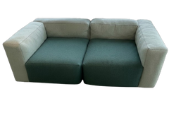 Canapé modulable Hay Mags Soft 2.5 Vert et Gris