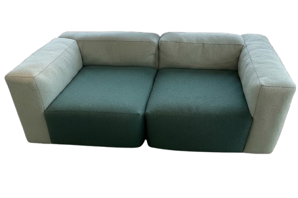 Canapé modulable Hay Mags Soft 2.5 Vert et Gris