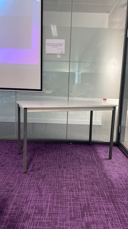 Table polyvalente rectangulaire