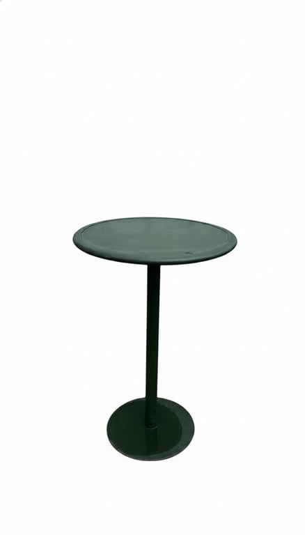 Table haute 105cm ronde 70x70 - face