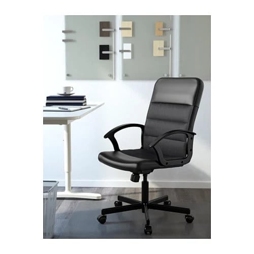 Fauteuil de bureau IKEA Renberget Noir