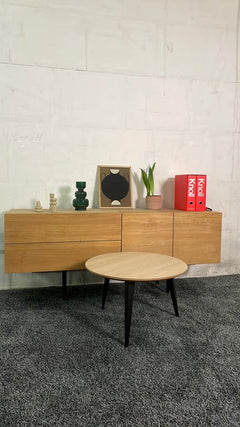 Table basse ronde 70cm Ondarreta - BOB 75 - face
