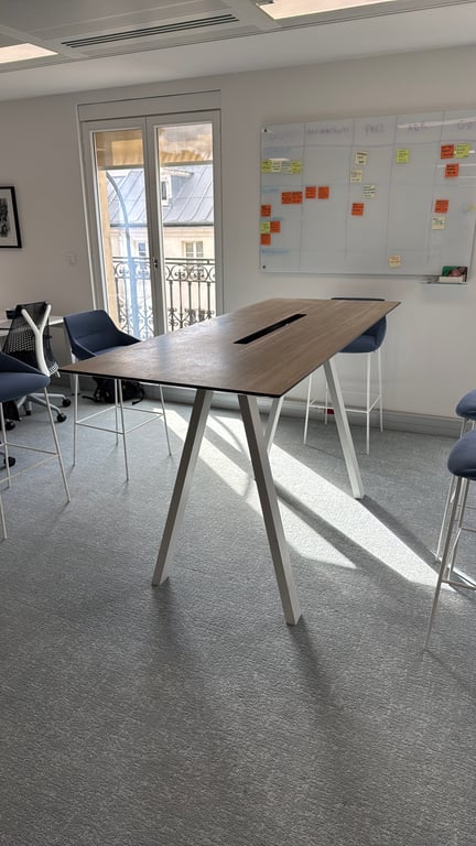Table haute rectangulaire