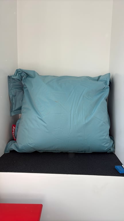Pouf en tissu Charlotte - 3-4