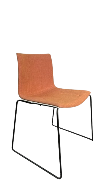 Chaise de réunion Arper Catifa 46 Orange