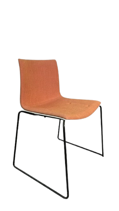 Chaise de réunion Arper Catifa 46 Orange