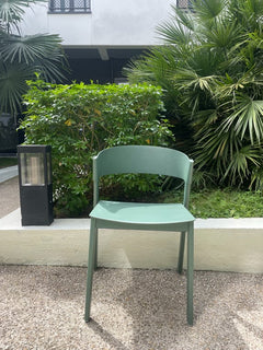 Chaise de réunion en bois clair - Muuto - Cover Side Chair
