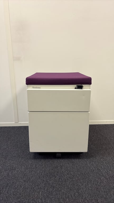 Caisson 2 tiroirs Steelcase - 3-4