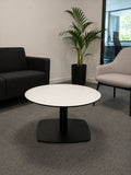 Table basse ronde 70x70 Résine et métal