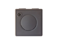 Casier de rangement en plastique avec porte battante