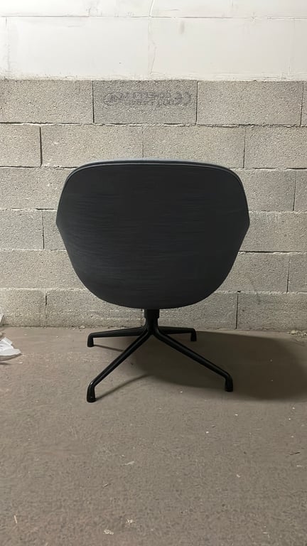 Fauteuil Hay About A Lounge AAL 81 Gris clair - ambiance