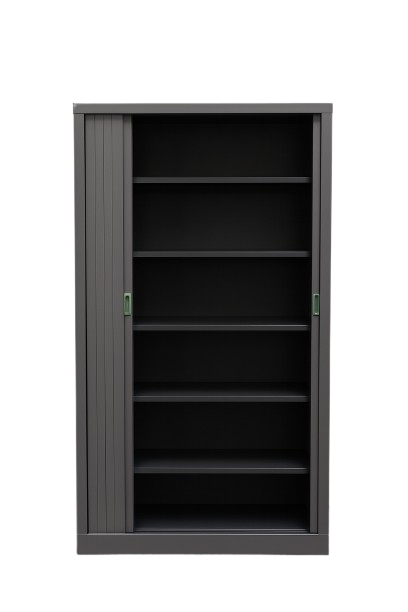 Armoire haute à rideaux