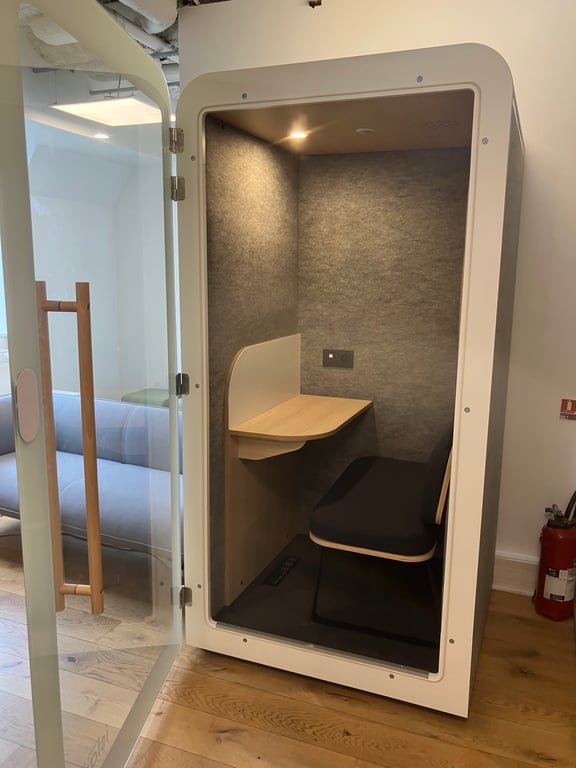 Cabine acoustique Work with Island - Desk Solo