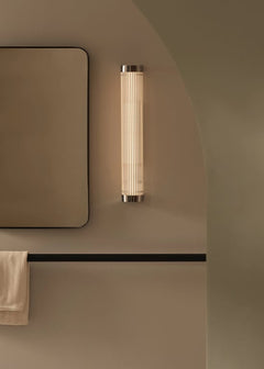 Applique murale LED en laiton poli