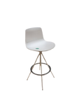 Chaise haute Enea design Lottus spin Blanc