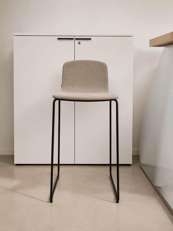 Chaise haute Inclass Gris clair