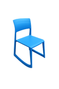 Chaise de cafétéria empilable Pacific Blue