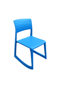 Chaise de cafétéria empilable Pacific Blue