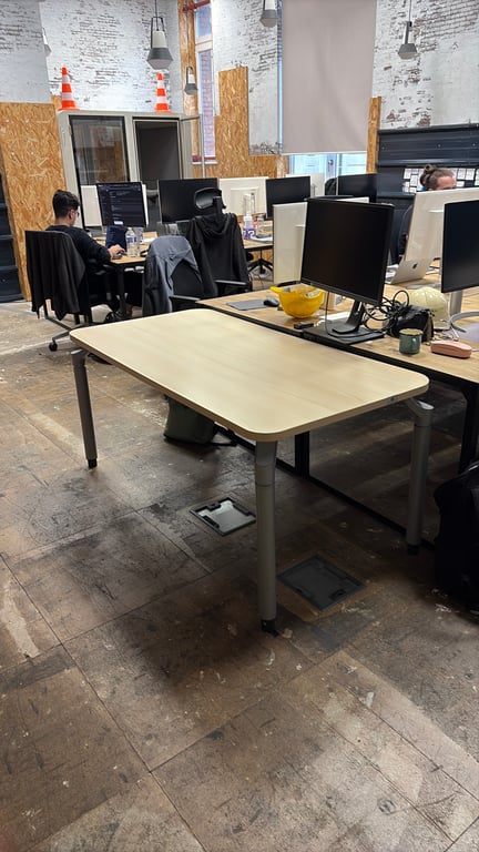 Bureau droit 160x80 Majencia - 3-4
