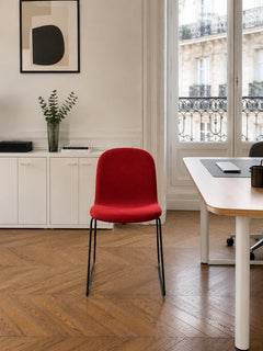 Chaise de réunion Coque Rouge