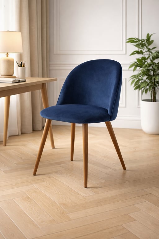 Fauteuil Maison du Monde Bleu