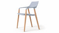 Chaise de cafétéria Brunner Halm - avec accoudoirs