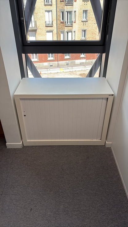 Armoire Basse avec Portes Coulissantes