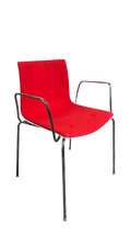 Chaise de réunion Arper Catifa 46 Rouge